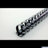 Grzbiety do bindowania plastikowe GBC Combs, A4, 12 mm, czarne , 100 szt. 4028177